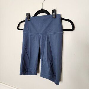 EVERLANE The Perform Bike Shorts Blue